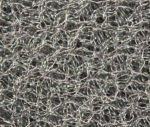 Closeup of Knitted Wire Mesh Media Pack