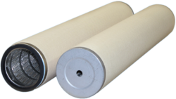 Filter cartridges with open and closed ends