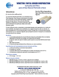 Folleto del Cartucho filtrantes de la WCL536 (1)