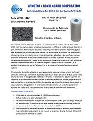 Folleto del Filtro de Carbono Activado Serie WCFL-1122