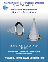 Type 50-P & 51-P Startup - Temporay Strainers brochure