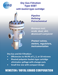 Type 65BT Dry Gas Filter brochure